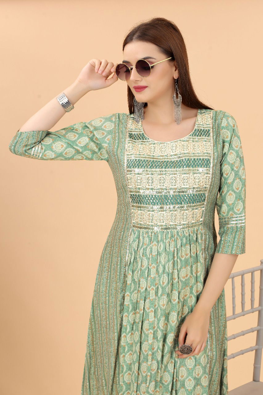 Growish Mars 1025 Stylish Fancy Wear Wholesale Anarkali Designer Kurtis
